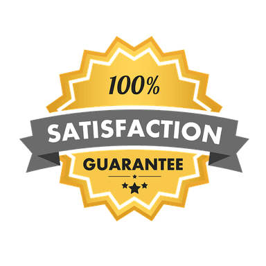 100% Satisfaction Guarantee Badge
